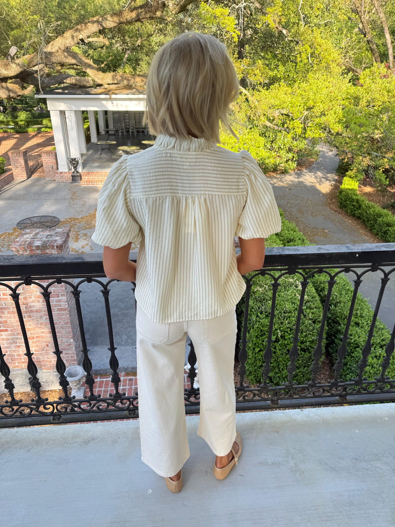 Leslie Ruffle Blouse