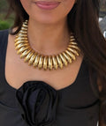 Thatcher Dome Necklace - Gold