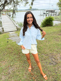 Hope Light Blue Button Down