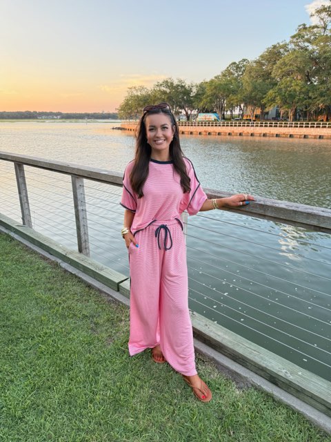 Sailor Lounge Pant - Red, White, & Navy