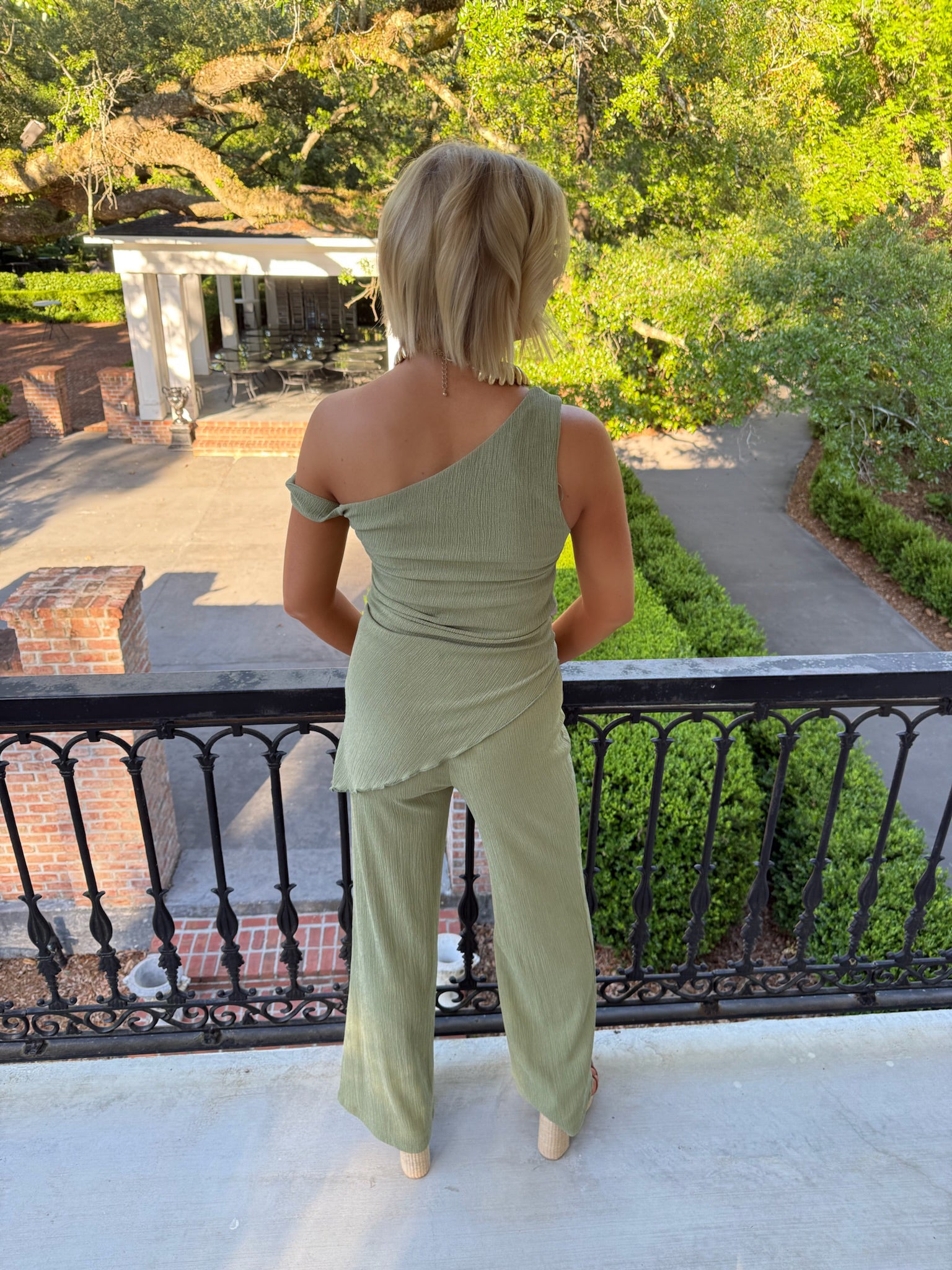 Raven Pant Set - Sage