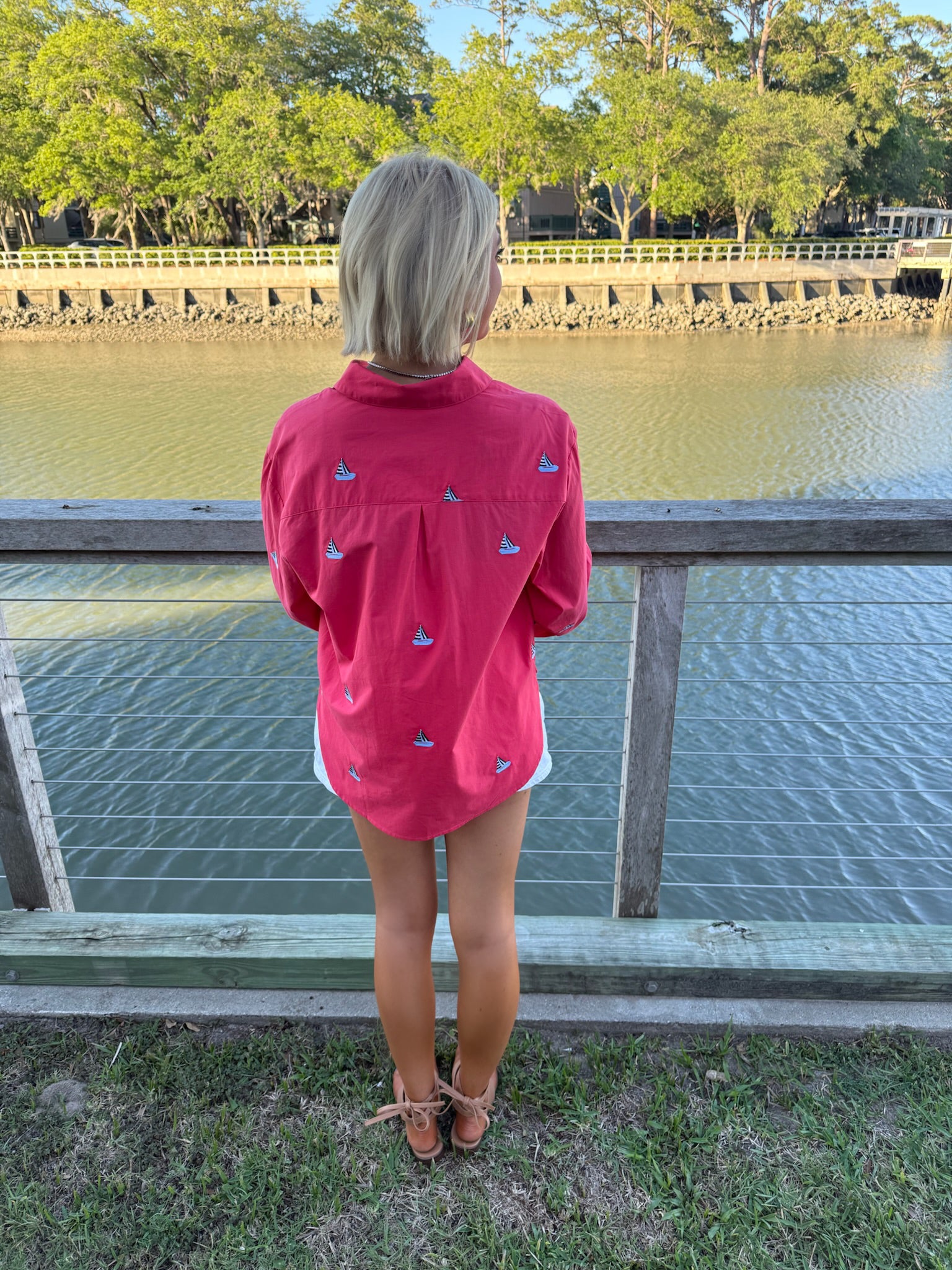 Sailboat Button Down