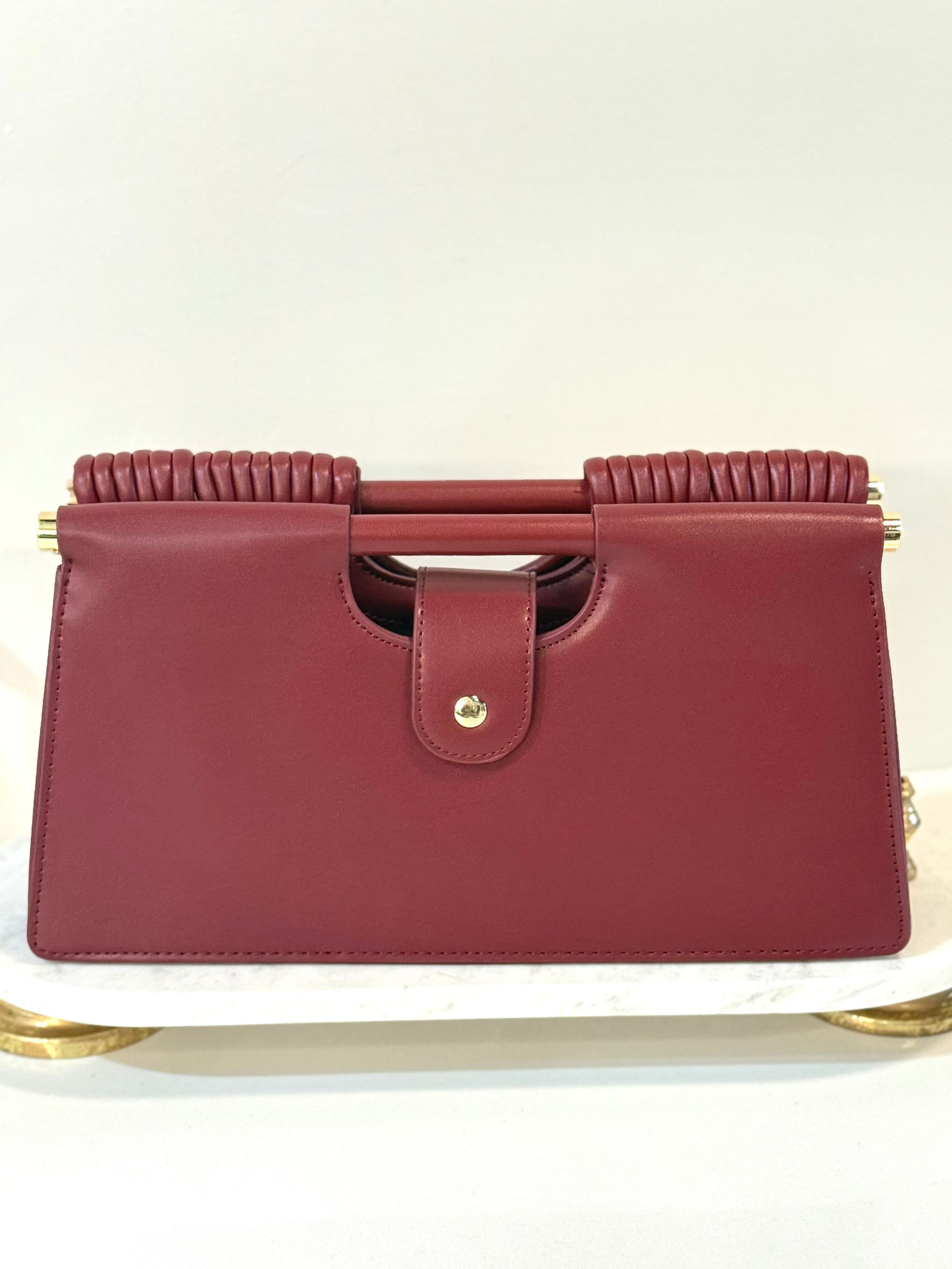 Parker Rope Handbag - Merlot