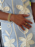 Greer Beaded Bracelet Set (4) - Gold