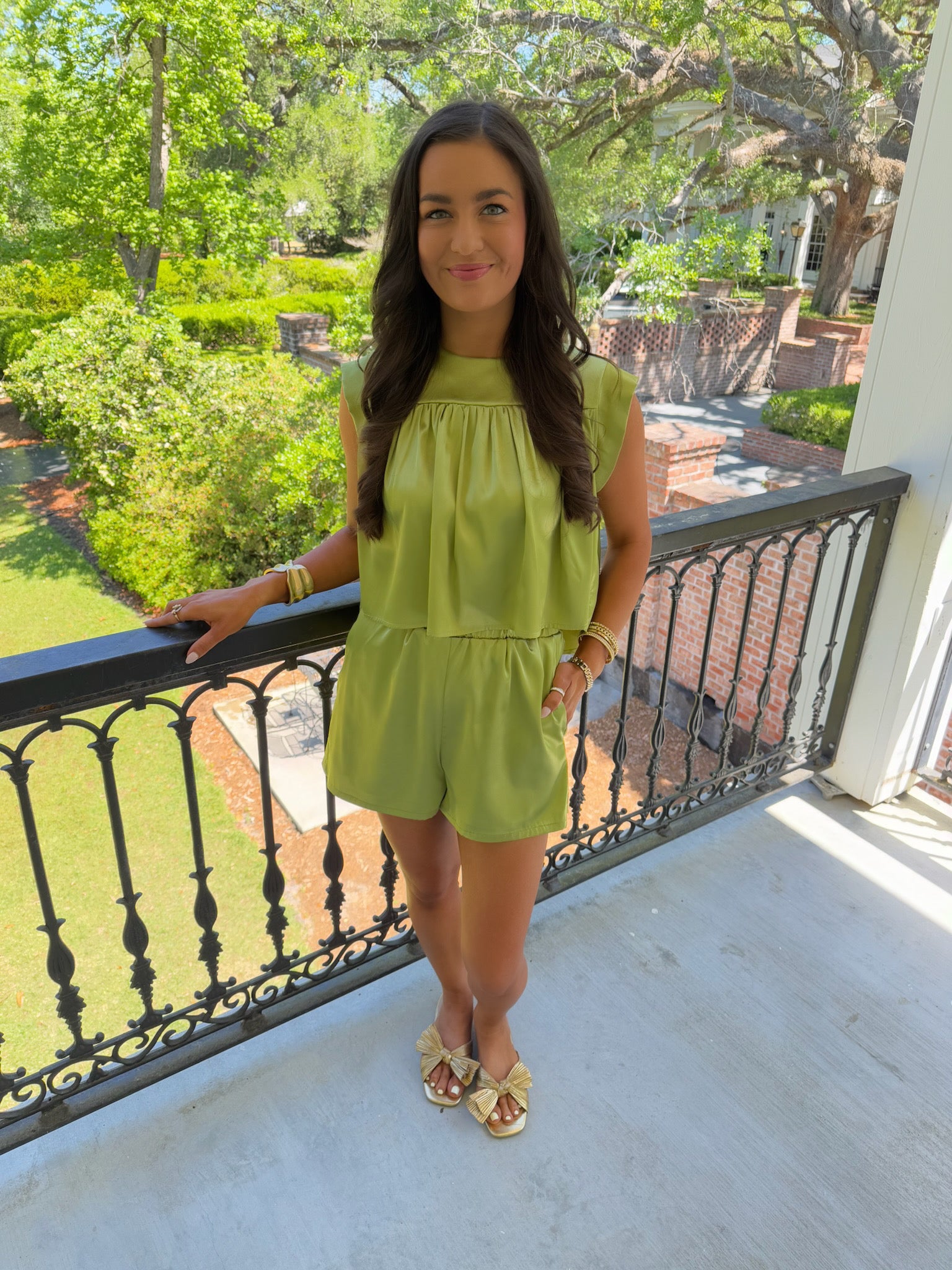 Mia Short Set - Kiwi