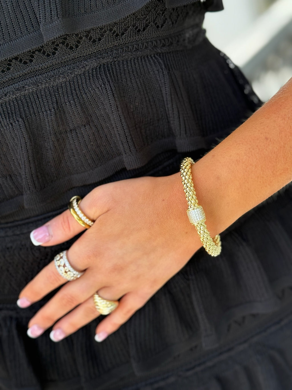 Crew Flat Cuff - Gold