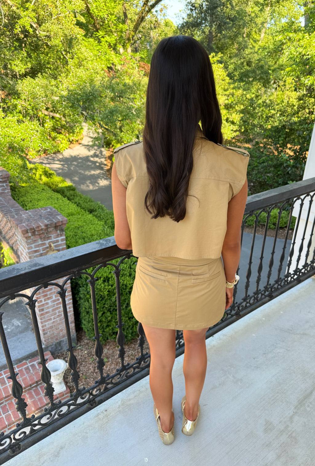 Kimber Khaki Skort Set