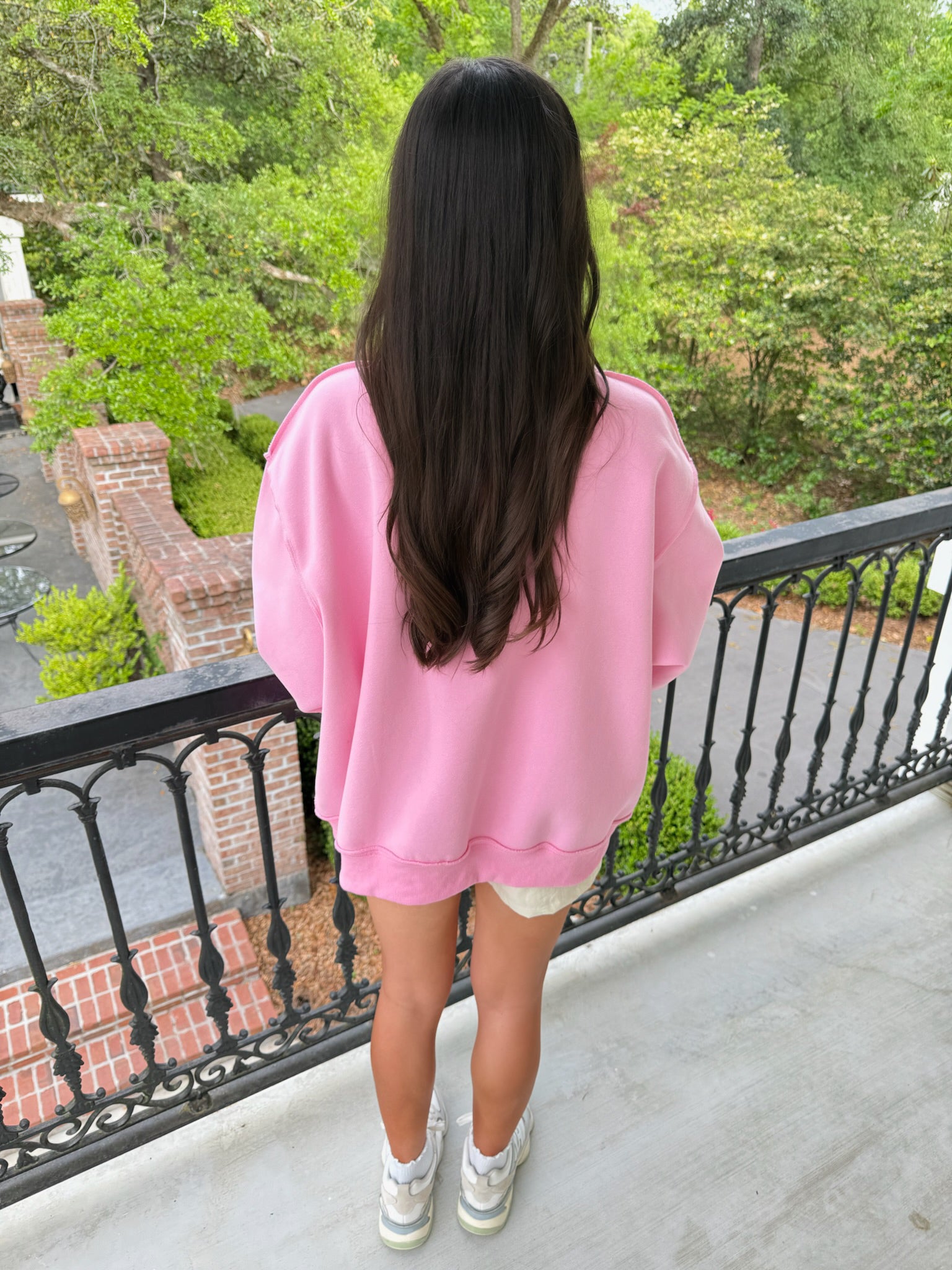 Jesus Embroidered Mockneck