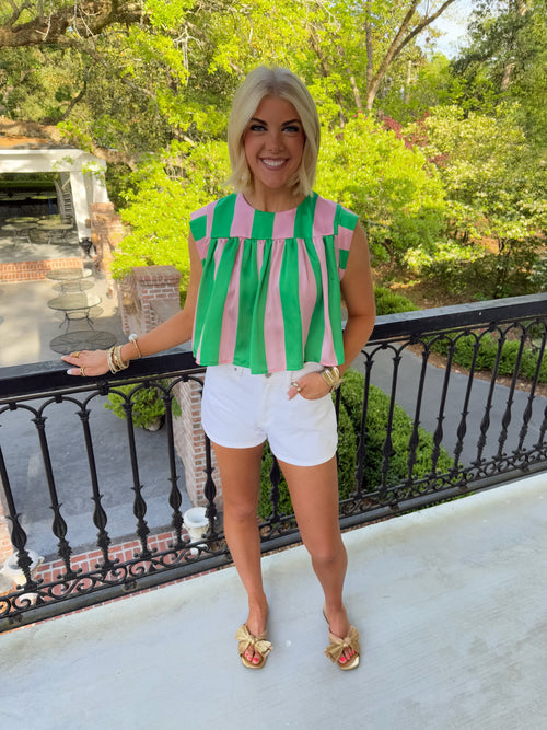 Chandler Striped Top