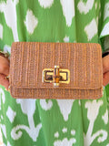 Chestnut Lilly Clutch