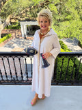 Miller Striped Maxi - Tan & White