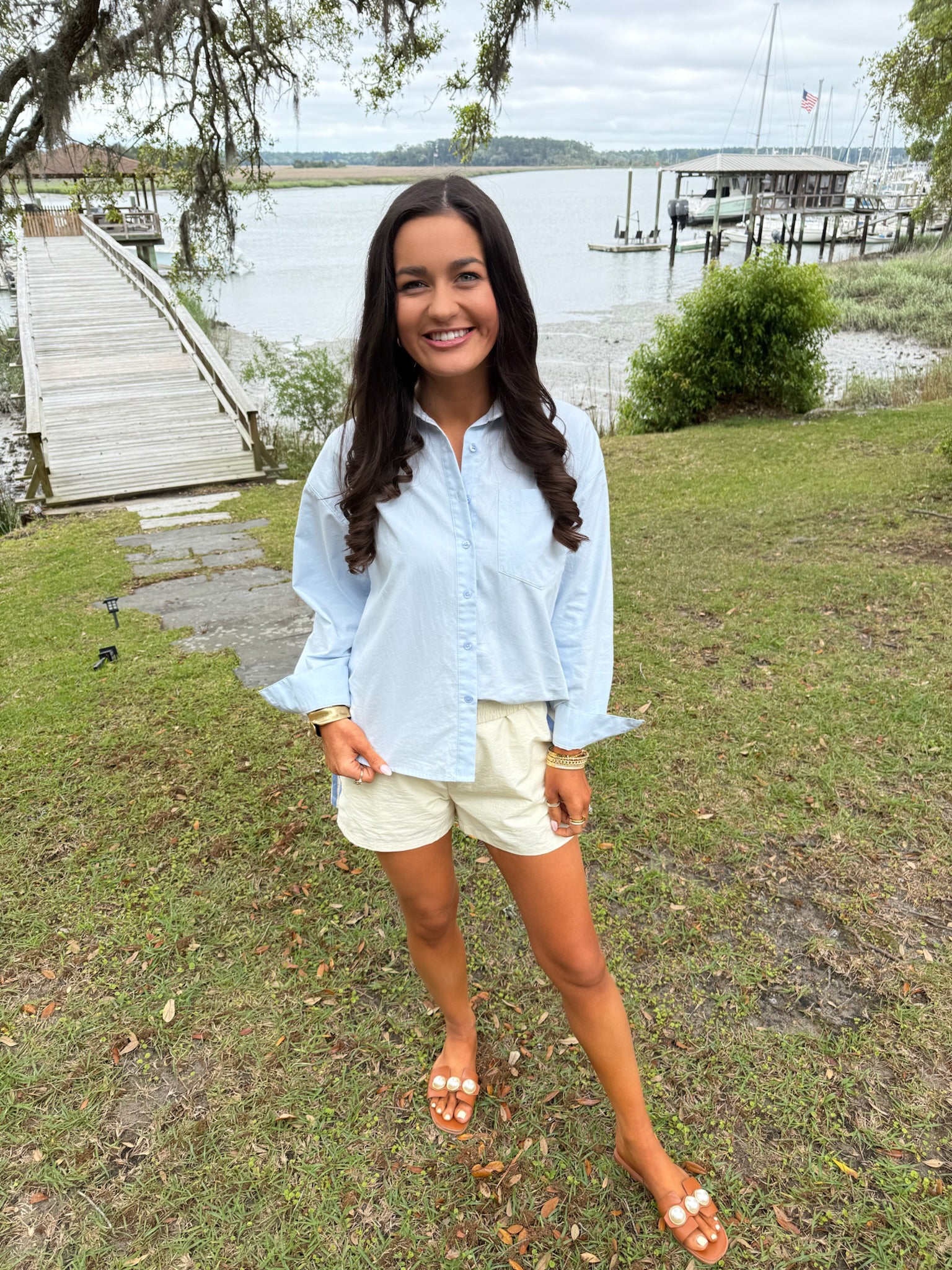 Hope Light Blue Button Down