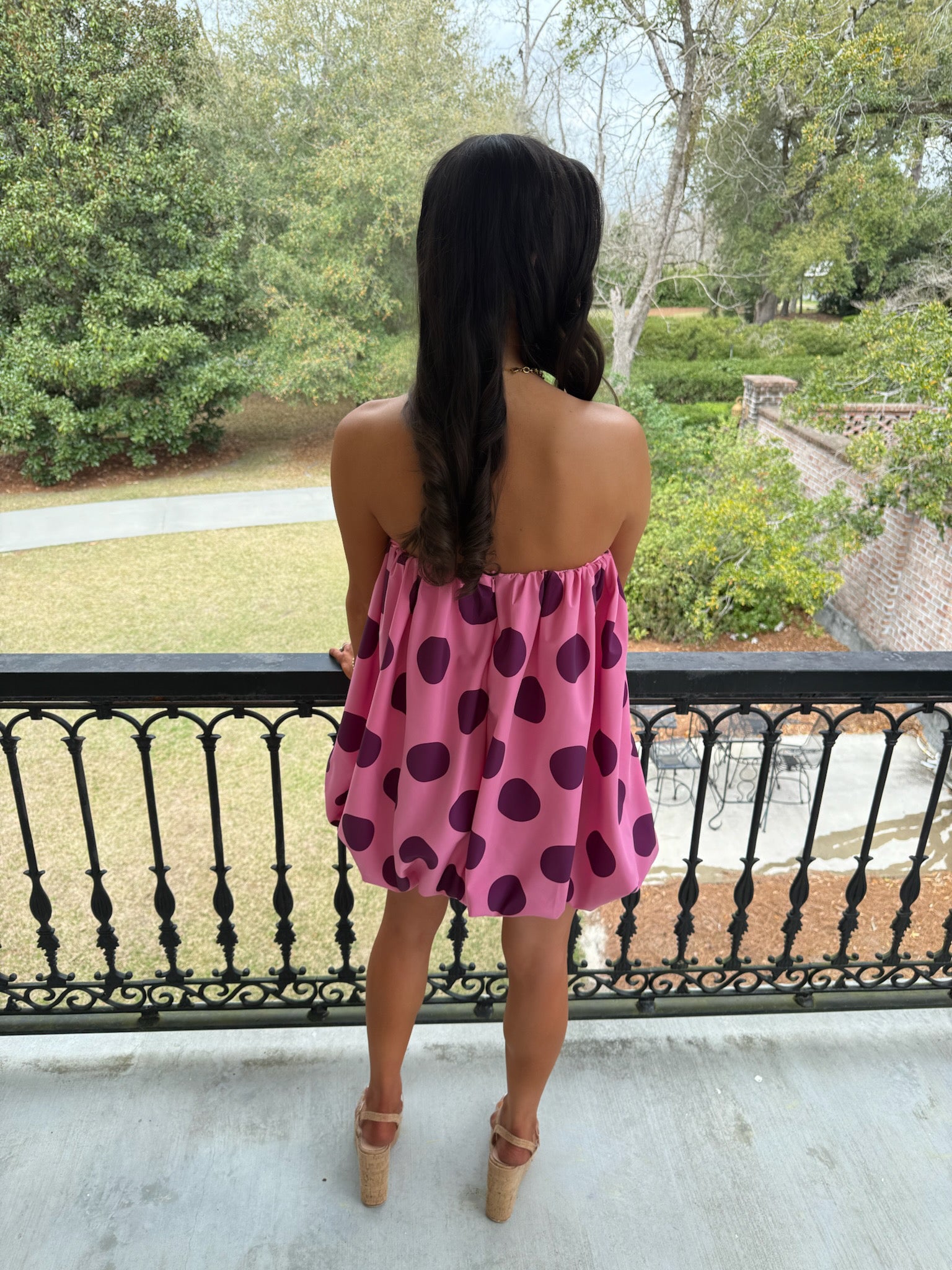 Josie Polka Dot Bubble Dress