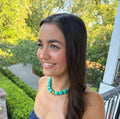Carolina Beaded Necklace - Turquoise