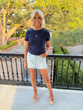 Mallard Tee - Navy