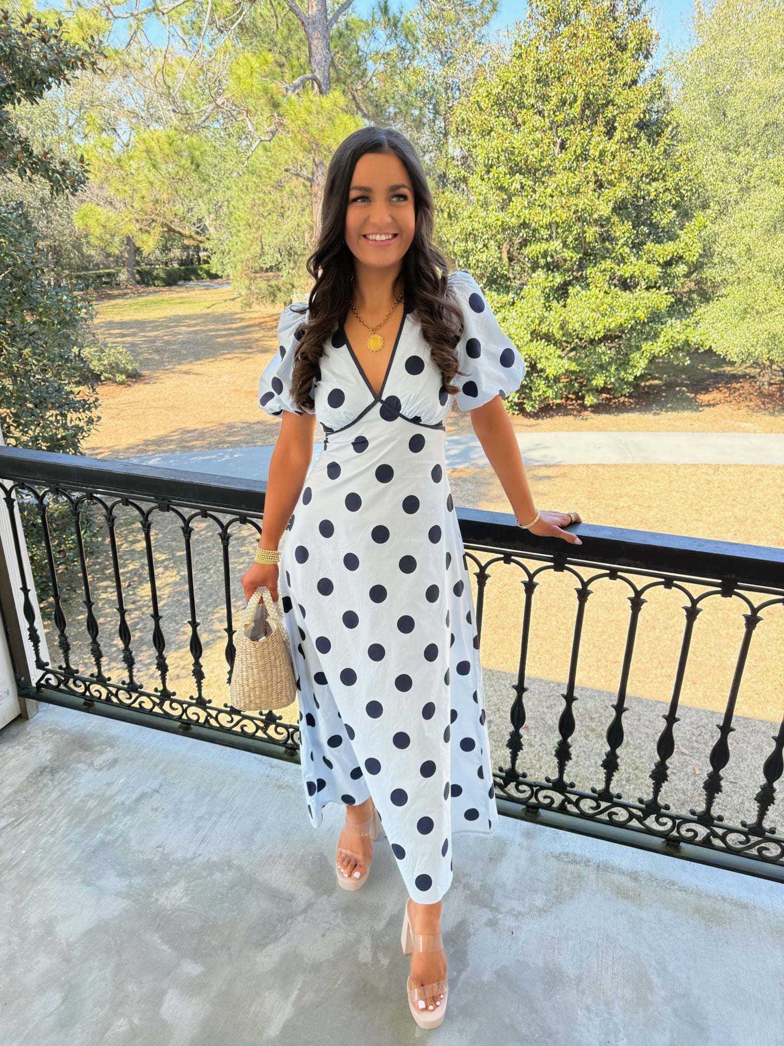 Darcy Polka Dot Maxi