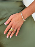 Matthew Two Toned Bangle