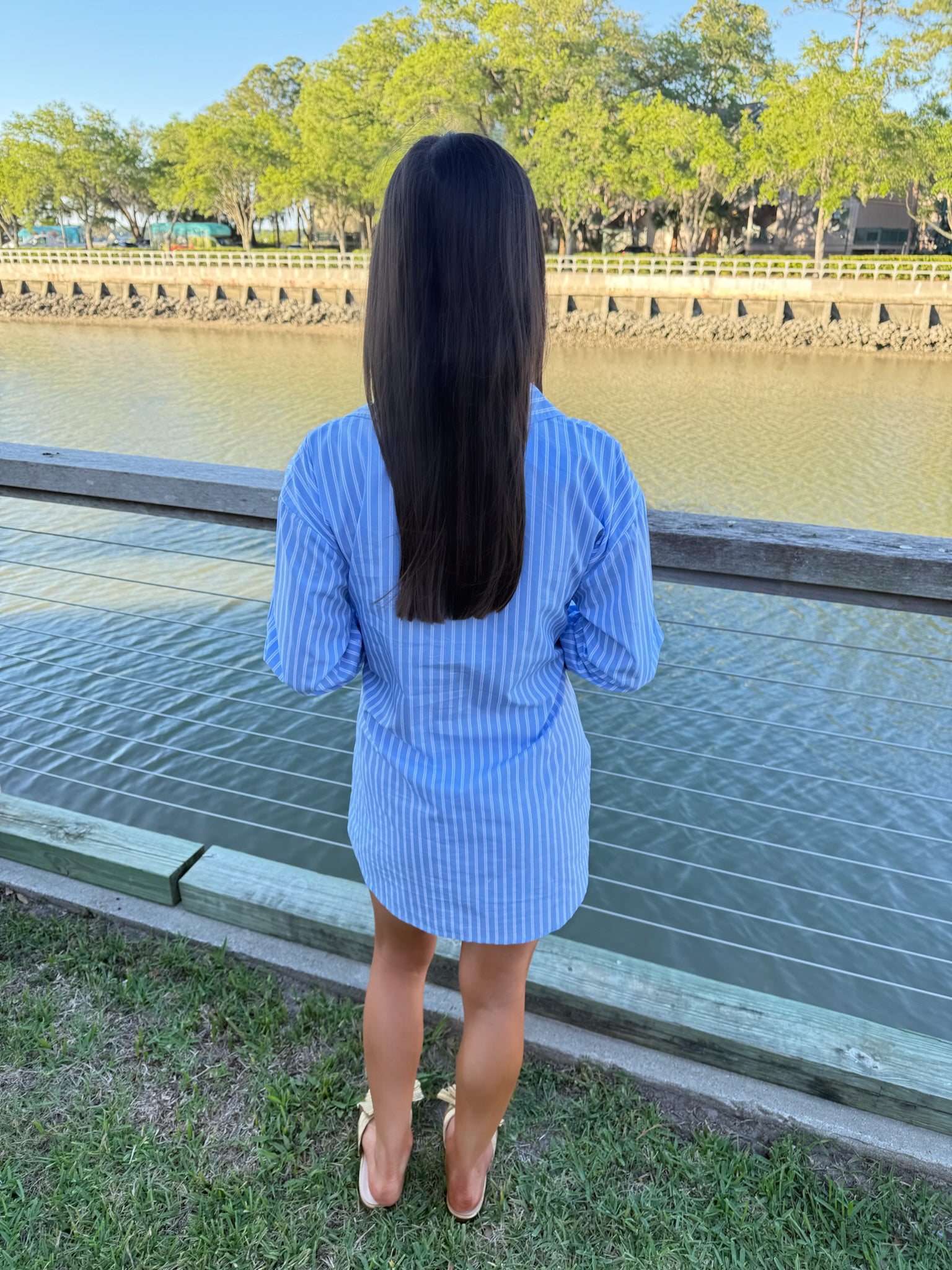 Ela Stripe Dress