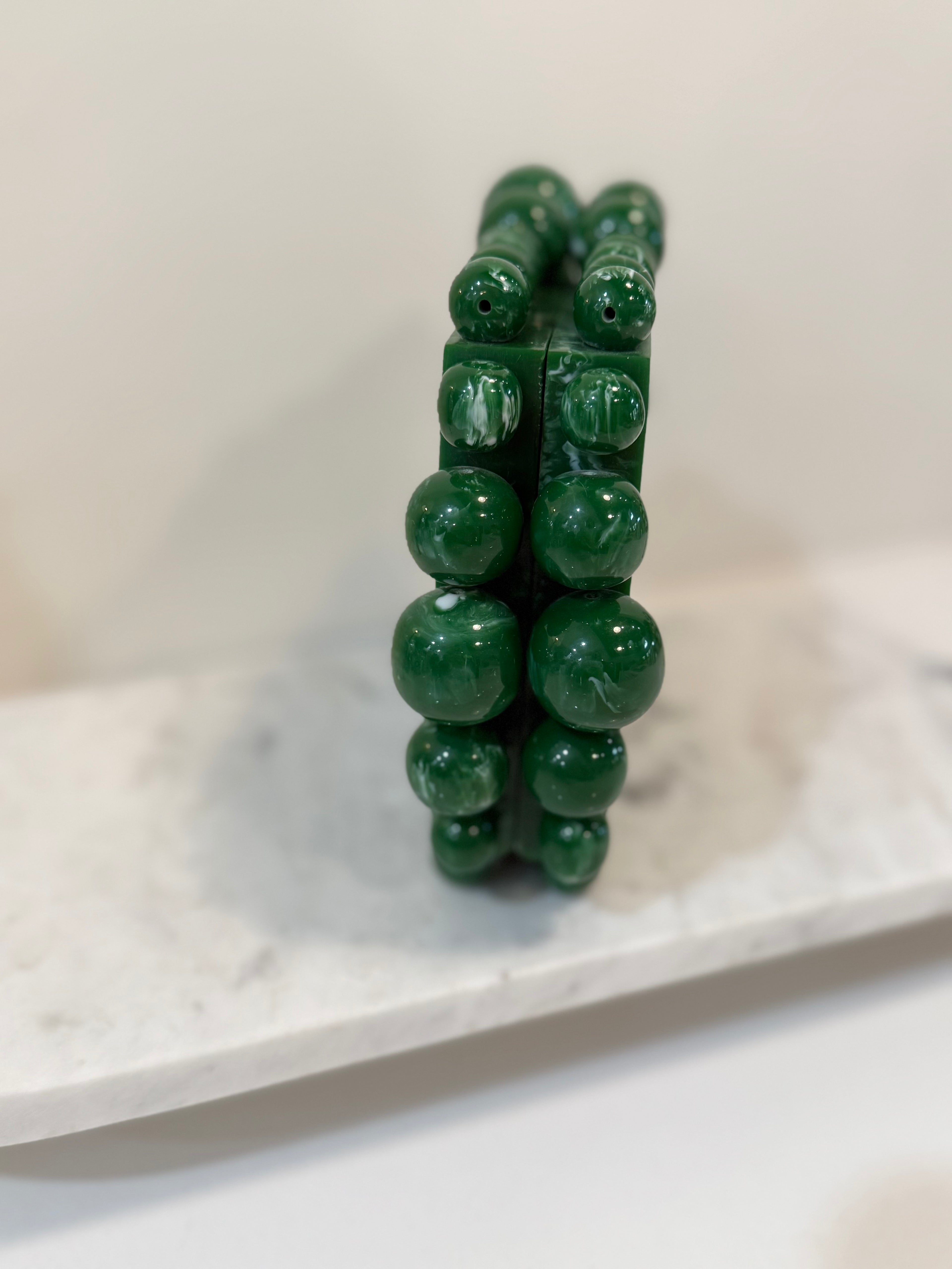 Penelope Luxe Clutch - Emerald