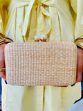 Mimi Pearl Top Clutch