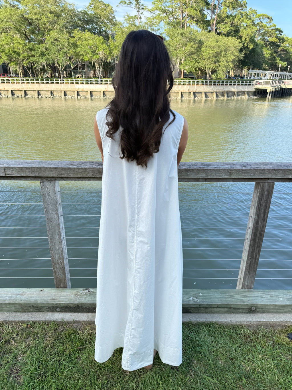 Sadie Maxi - White