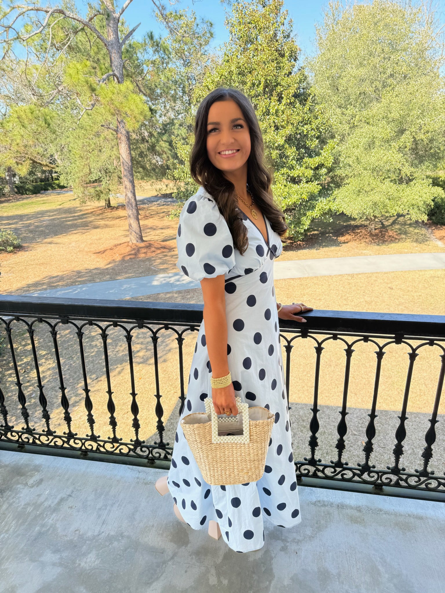 Darcy Polka Dot Maxi