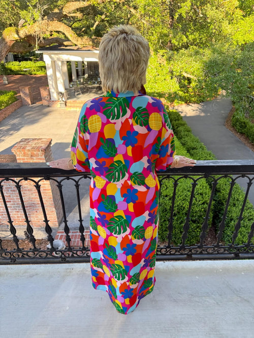 Blakely Fruity Isle Midi Dress