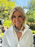 Ellie Pearl Neck Scarf