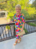 Blakely Fruity Isle Midi Dress