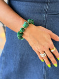 Emerald Beaded Bracelet