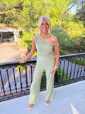 Raven Pant Set - Sage