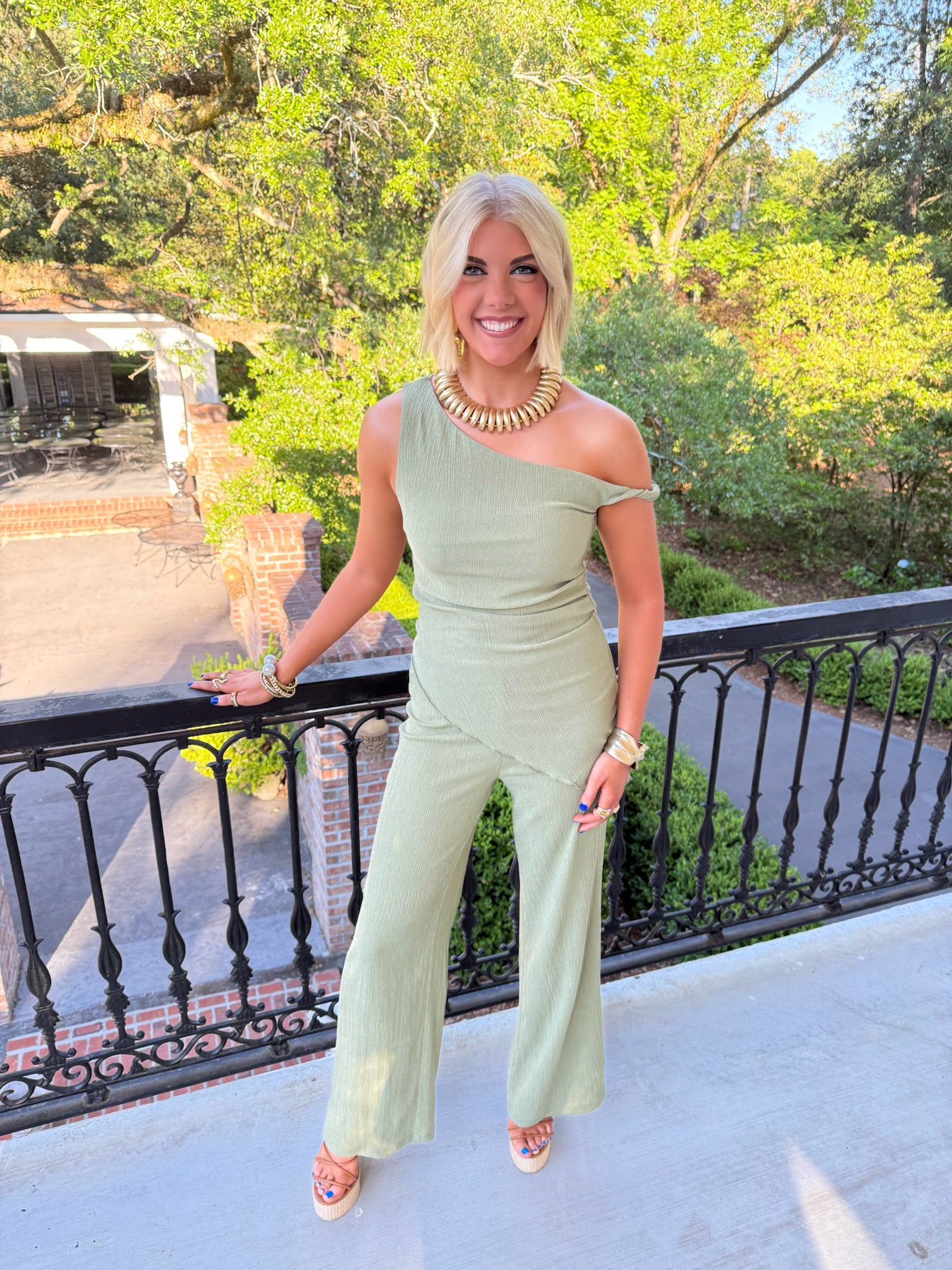 Raven Pant Set - Sage
