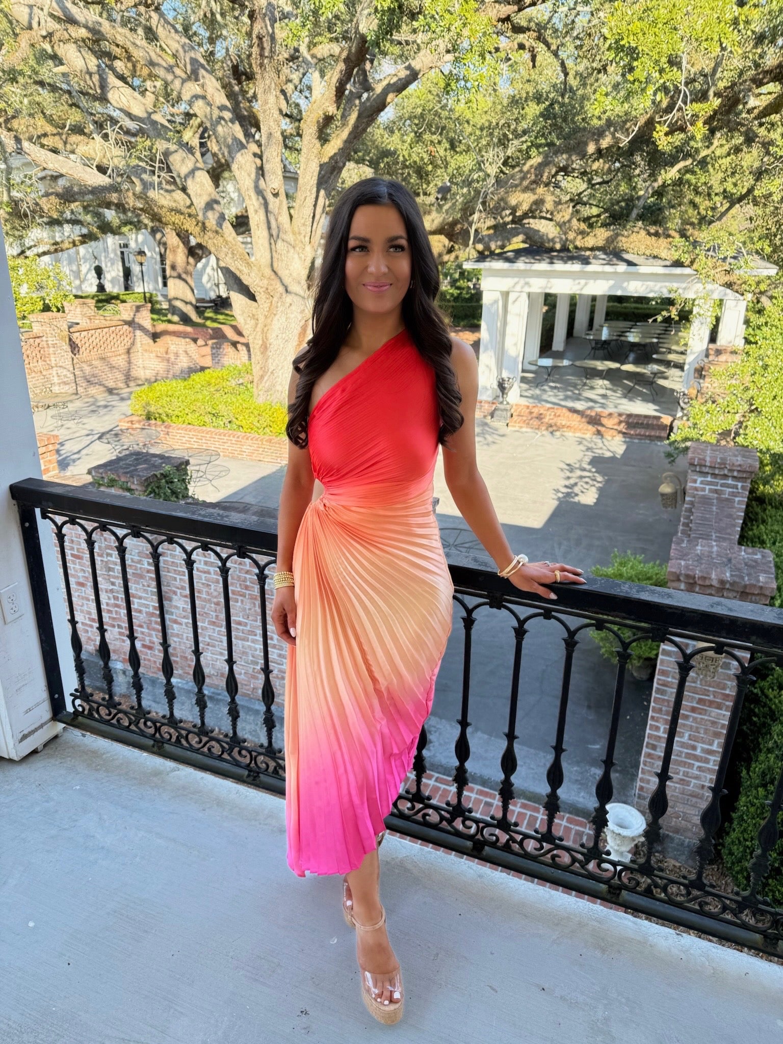 Sunset Ombre Maxi Dress